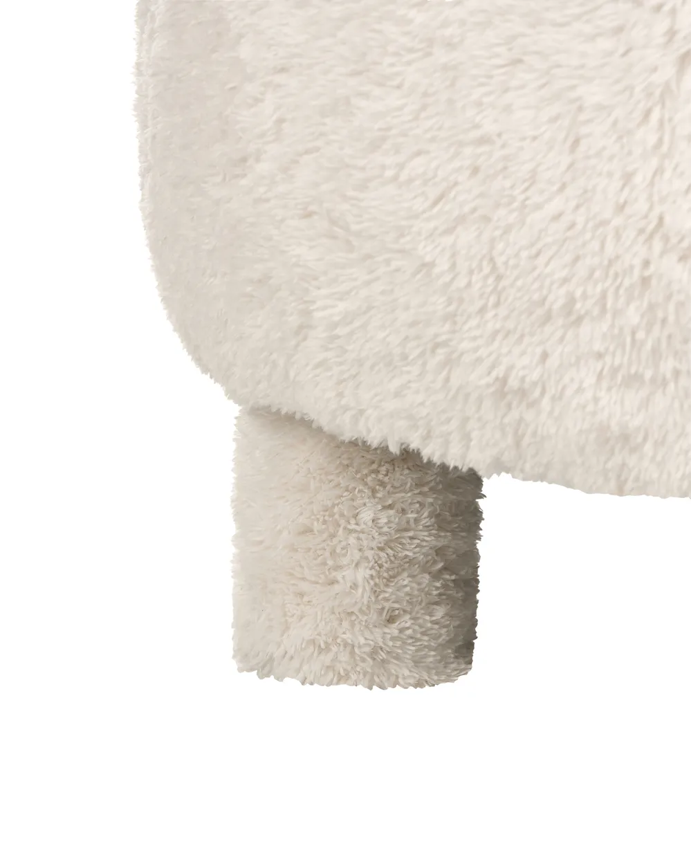 Armchair HAMINA Faux Fur Light Beige_1072174