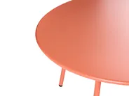 Garden Sofa Set 4 Seater FORMELLO with Tables Metal Coral_1079588