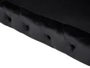 Sofa 3 Seater SOTRA Velvet Black_706351