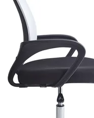 Office Chair SOLID Black/ White_966841