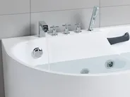 Massagebadkar SAYULA 1700 x 800 mm Vit Vänstervänd_1029506