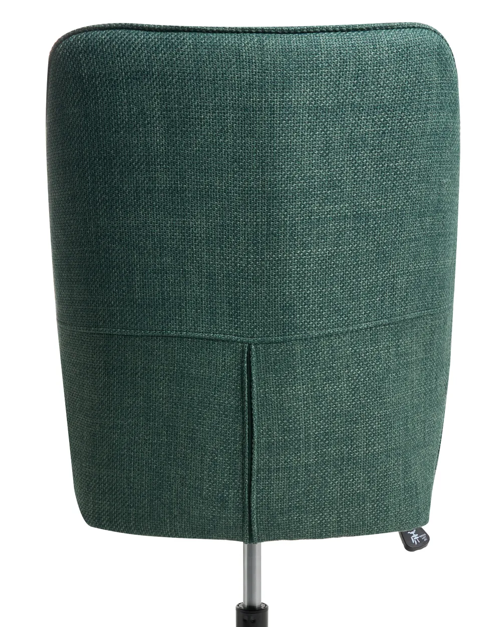 Office Chair CASTILE Faux Linen Dark Green_1072523