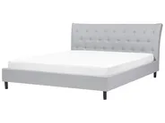 Bed Fabric SAVERNE 180 x 200 cm (EU Super King) Light Grey_285369
