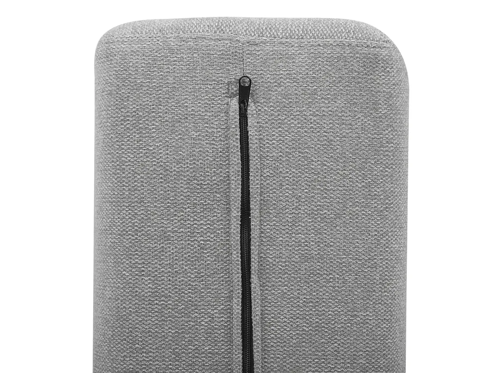 Modular Corner Sofa 4 Seater TIBRO Fabric Grey Right Hand_825624