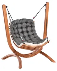Hammock ALLISTE Lärkträ Brun_967355
