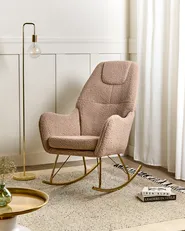 Gungstol GULSELE Bouclé Beige_1011928