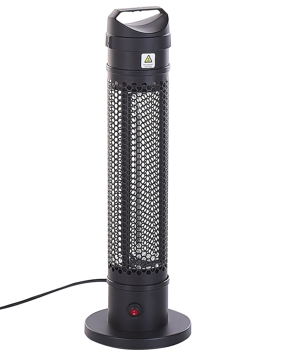 Frittstående infrarød terrassevarmer KRAKATOA 1000 W Svart