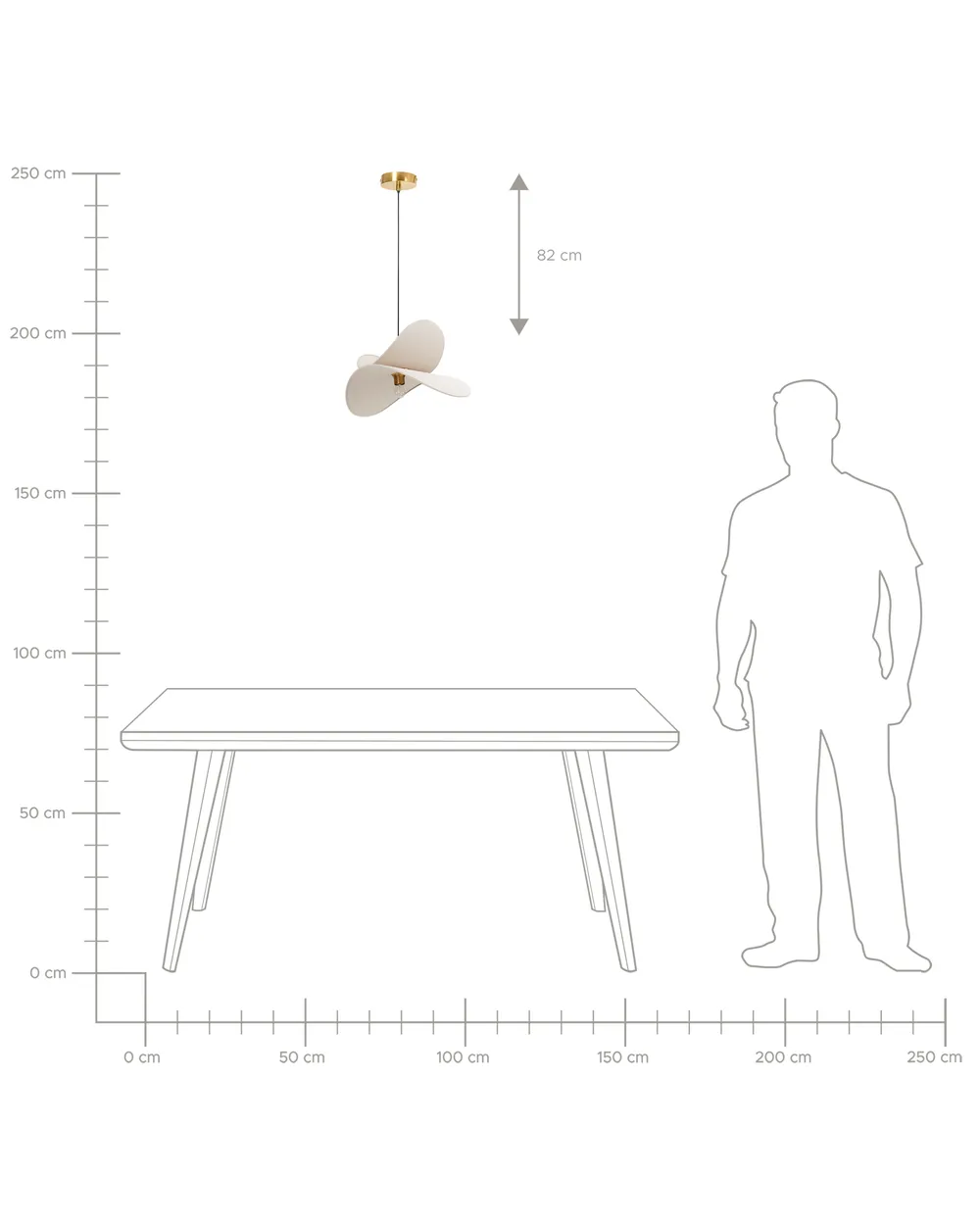 Pendant Lamp MASCOTA Linen Beige_906198