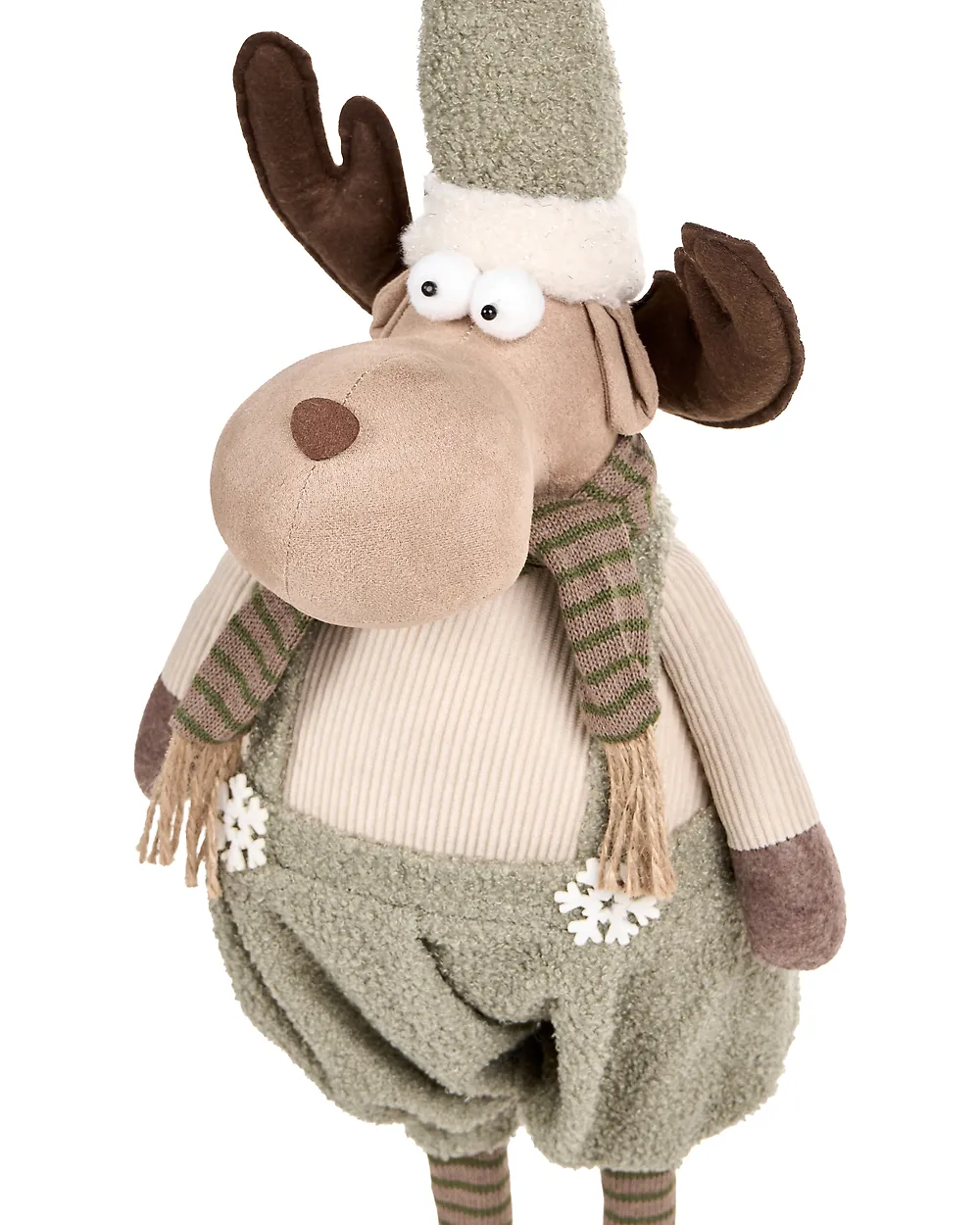 Sett med 2 juledekorasjoner FISKARS 68-87/90-118 cm Reinsdyr Flerfarget_1175123
