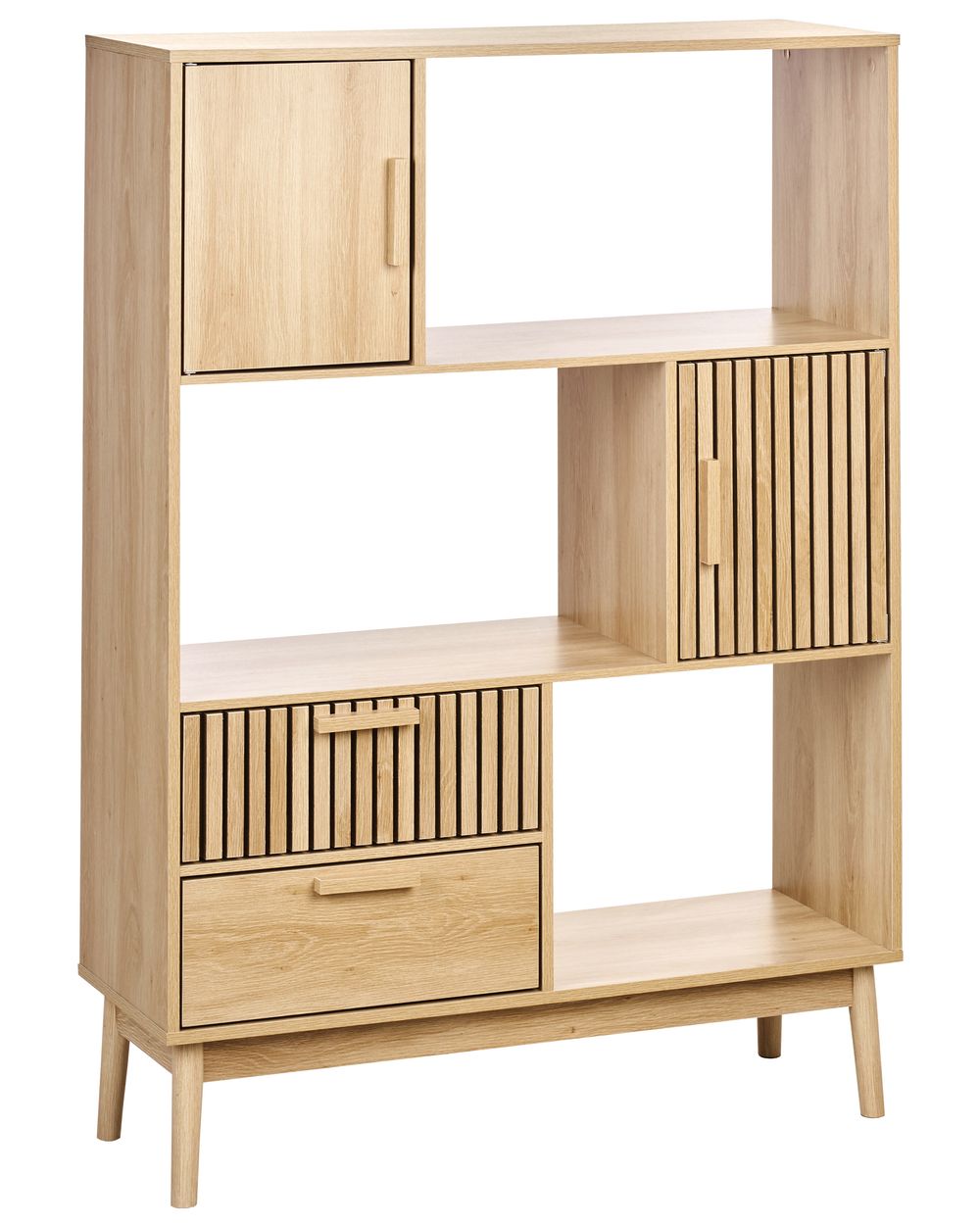 Hylle LYNWOOD 140 cm Lysebrun