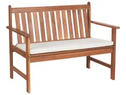 Garden Lounge Set with Table 4 Seater ALTIDONA Acacia Wood Off-White_922433