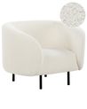 Armchair LOEN Boucle White