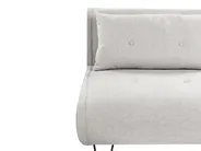 Sofa Bed 2 Seater VESTFOLD Fabric Light Grey_930434