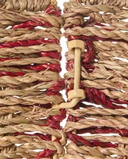 Christmas Tree Collar NEIGE 52 cm Seagrass Natural_1011250