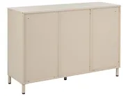 Sideboard med lådor OMBURA Metall Beige_1082542