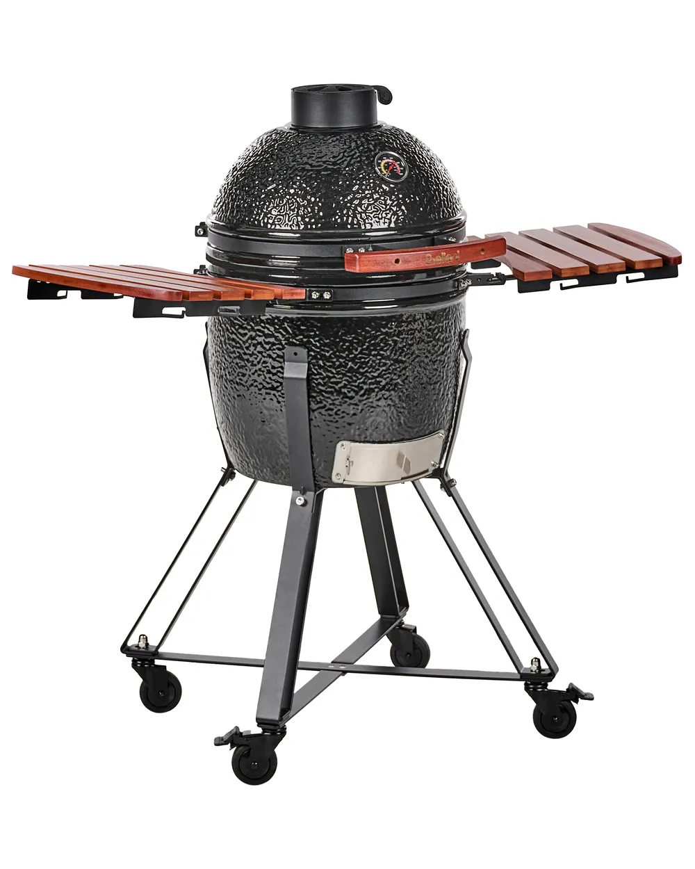 Charcoal BBQ Grill KAMADO Ceramic Black_1007613