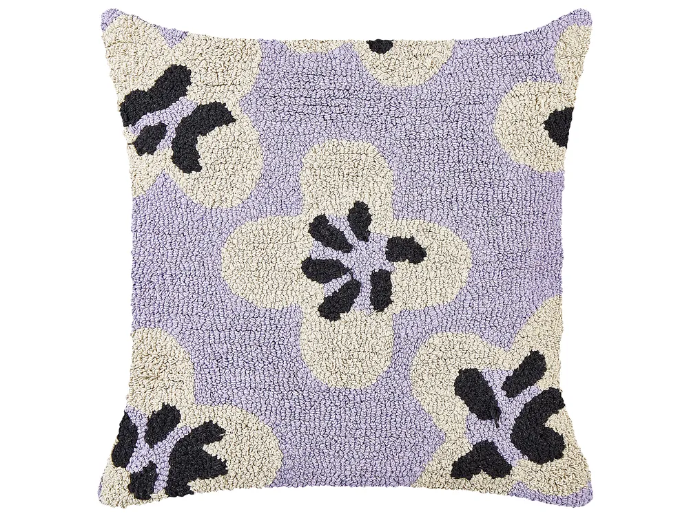 Koristetyynysetti 2 kpl SOAPWORT Puuvilla 45 x 45 cm Purppura_906647