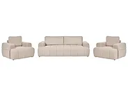 Sofagruppe 5-seters NARILLA Bouclé Beige_1161129