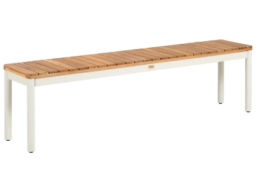 Puutarhapenkkisetti 2 kpl CORRICELLA 32 cm Akaasia Ruskea_1125056