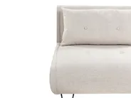 Sofa Bed 2 Seater VESTFOLD Fabric Light Beige_930342