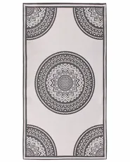 Outdoor Rug NELLORE Grey 80 x 150 cm_992381