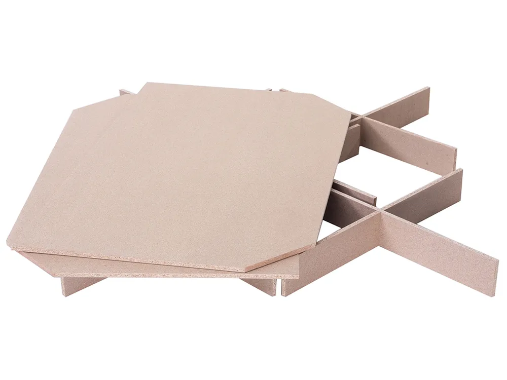 Waterbed Boucle ROISEL 180 x 200 cm (EU Super King) Light Beige_937796