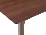 Matbord DELMAS Mörk askfanér 160 cm 90 cm_1067723