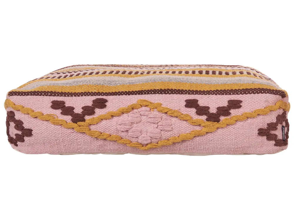 Pouffe MAPLE Cotton Multicolour_821094