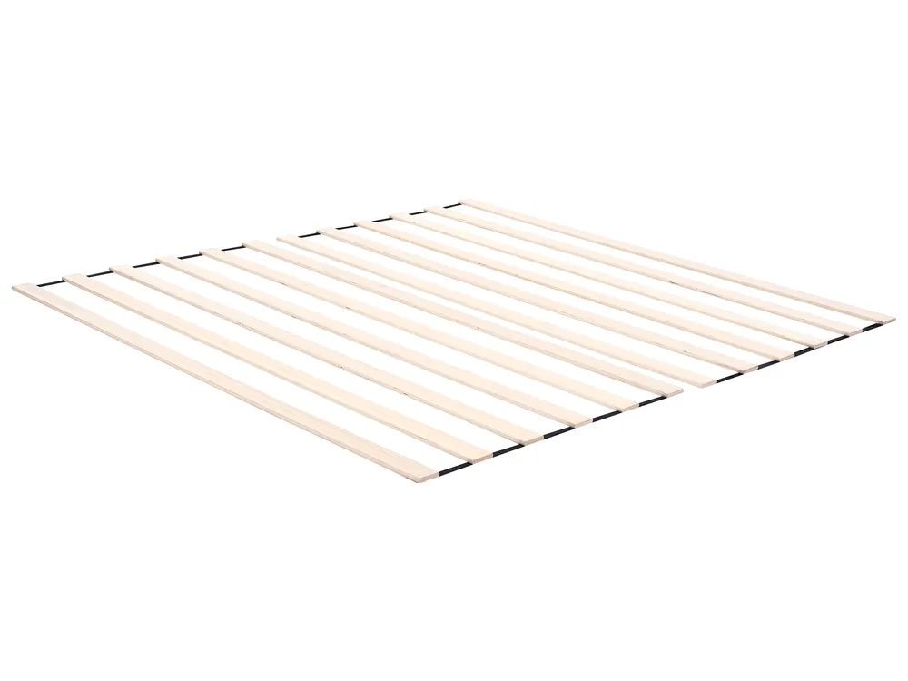 Bed without Headboard Metal VIRY 180 x 200 cm (EU Super King) Light Beige_1082816