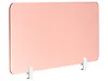 Työpöydän väliseinä SPLIT 120 x 50 cm Persikka