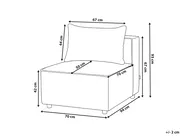 1-Seat Section AXEBO Boucle Beige_1075976
