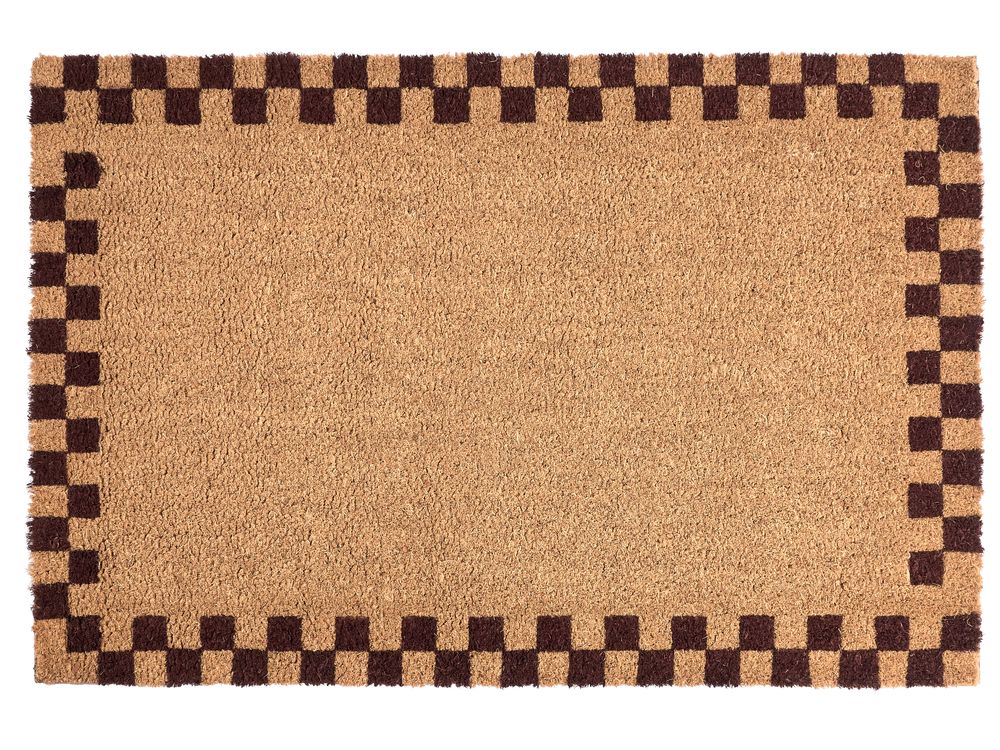 Doormat SAGADA Beige/ Brown 40 x 60 cm Coir