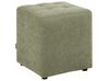 Pouffe KANSAS Fabric Green