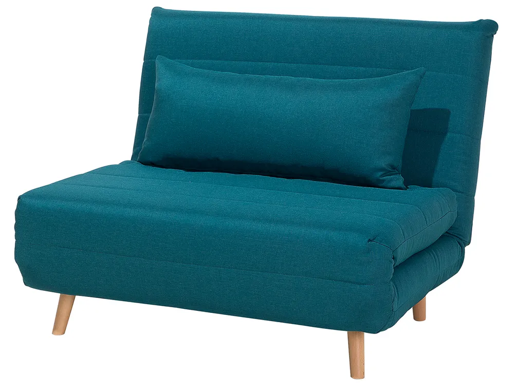 Single Sofa Bed SETTEN Fabric Sea Blue_699444