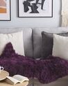 Sheepskin Rug ULURU Purple 65 x 110 cm