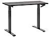 Manuellt höj- och sänkbart skrivbord DESTINES 120 cm x 72 cm Svart