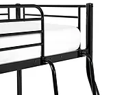 High Sleeper Bed CHASSORS 90 x 200 cm (EU Single) Black_1136615