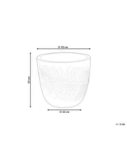 Plant Pot FTERO 35 cm Off-White_872002