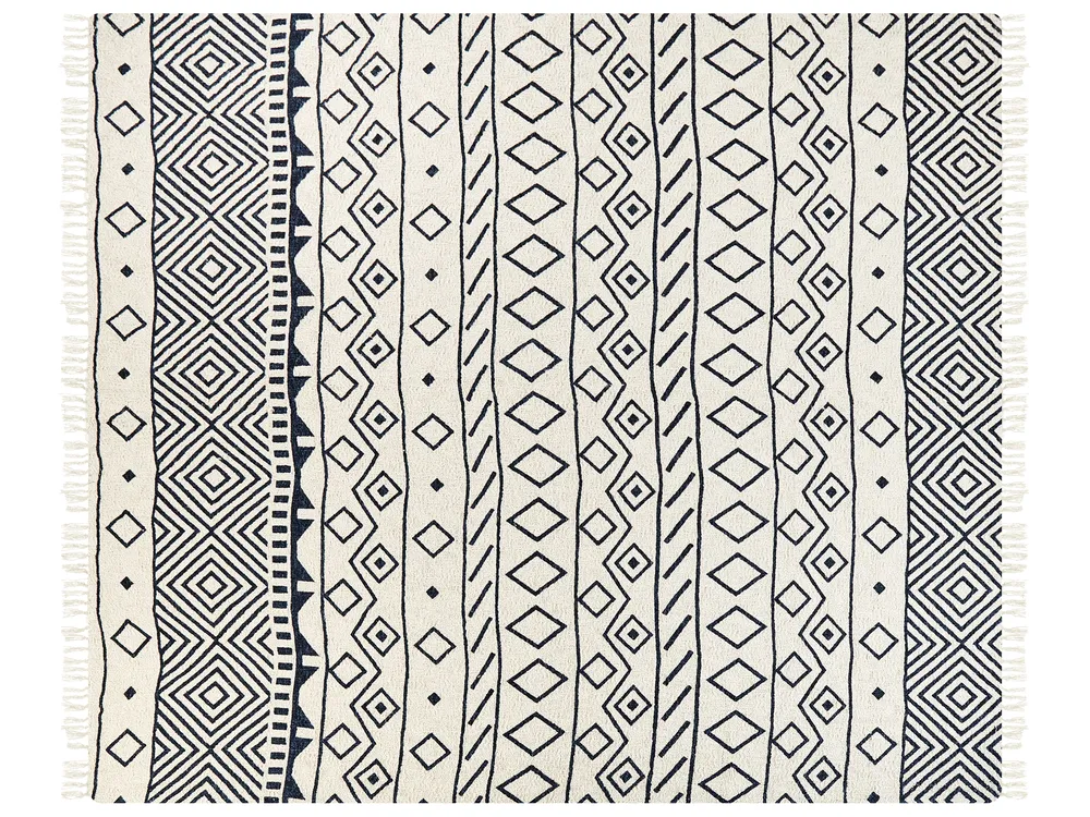 Blanket NAJUY Cotton 220 x 240 cm Beige_907463