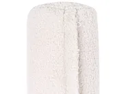 Hörnbäddsoffa 3-sits EDANE med förvaring Bouclé Off-White Vänstervänd_1057064