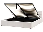 Seng med oppbevaring LAURESSES Lys beige 180 x 200 cm_1153520