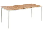 Trädgårdsmatbord för 6 personer GIOVINAZZO 180 cm 90 cm Akaciaträ Brun_1124694