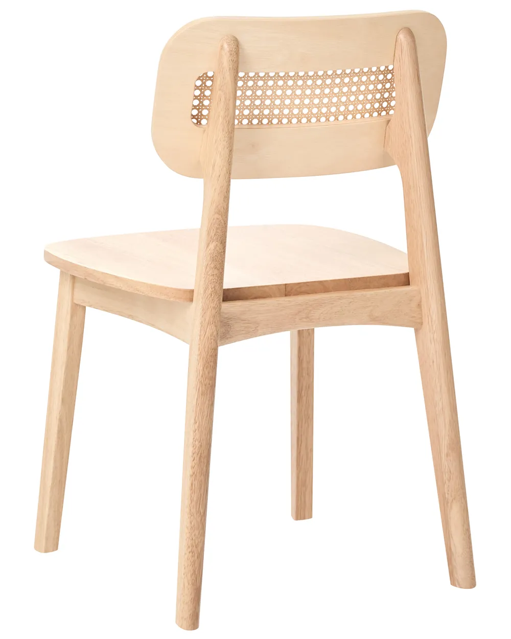 Set med 2 matstolar KENO Trä Ljusbrun_1071271