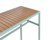 Outdoor Kitchen Island AVETRANA Light Green Metal_1079307