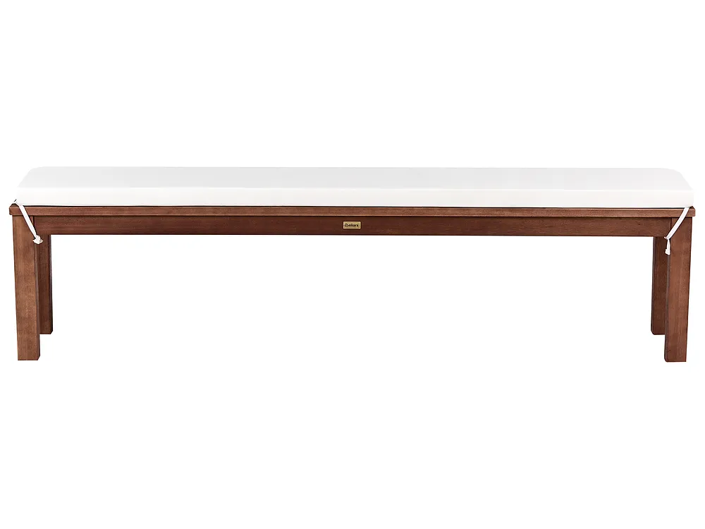 Sittdyna för bänk MONSANO 168 x 35 cm Off-White_1133423