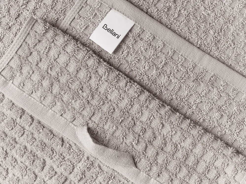 Set of 11 Towels ATAI Cotton Light Grey_971682