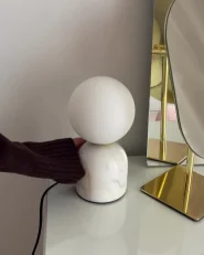 Table Lamp KIWI Stone White_1026026