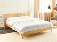 Pläd AMPARA Bomull 200 x 220 cm Off-White_914587