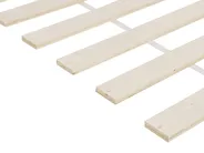 Bed Pine Wood OLENDON 90 x 200 cm (EU Single) White_956229