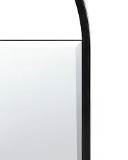 Veggspeil VALLERY 40 cm 120 cm Metall Svart_1194281